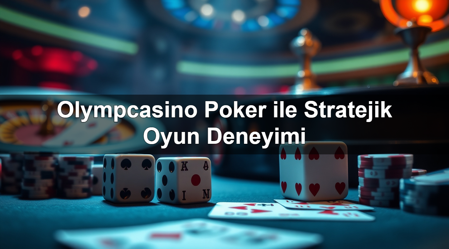 olympcasino poker ile stratejik oyun deneyimi 1785339970072